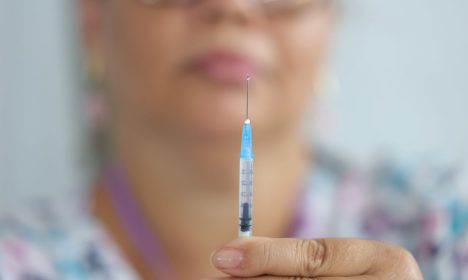 Brasília (DF) 17/10/2025 O Dia D nacional de multivacinação, mobilização voltada à atualização da caderneta de crianças e adolescentes menores de 15 anos, no Riacho Fundo II, cidade satéite de Brasília.   Foto: Fabio Rodrigues-Pozzebom/ Agência Brasil