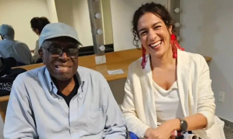 Rio de Janeiro (RJ), 22/04/2026 - FOTO DE ARQUIVO - Festa do Disco, da Rádio Nacional, celebra álbum icônico de Dom Salvador. Dom Salvador e Cibele Tenório. Foto: Rádio Nacional/Divulgação