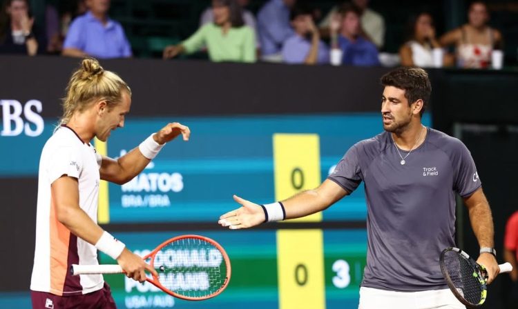 Rafael Matos e Orlando Luz, -  ATP de Houston 2026 -  tênis