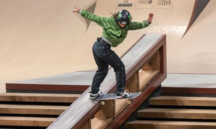 Rayssa se classifica à final do Campeonato Mundial de skate street, em 16/12/2023