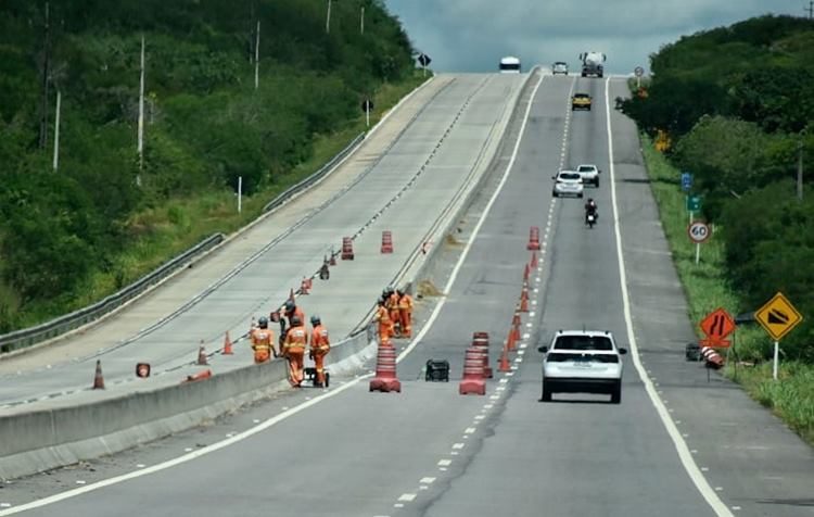 Reta Tabajara no Rio Grande do Norte, é uma obra que se arrasta há anos - (Foto: Adriano Abreu/Tribuna do Norte)