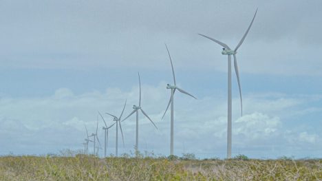 Parque eólico teve aval do Idema para ser instalado na Serra do Feiticeiro, em Lajes, no interior do Rio Grande do Norte. Foto: José Aldenir / Agora RN