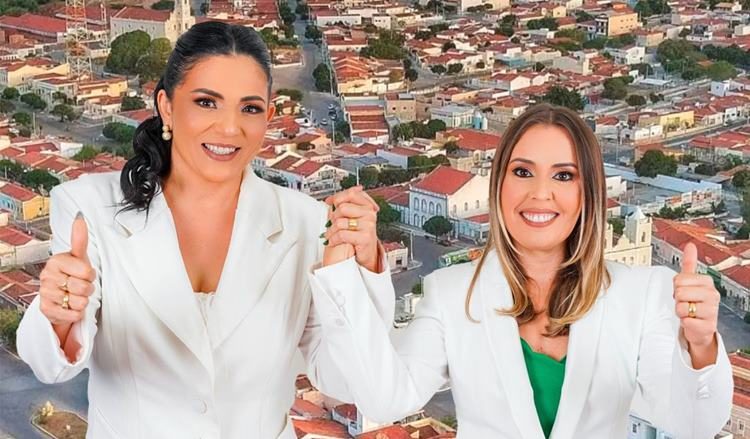 Rosemária Azevedo e Talita Moura