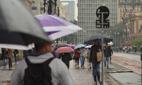 Chuva em São Paulo