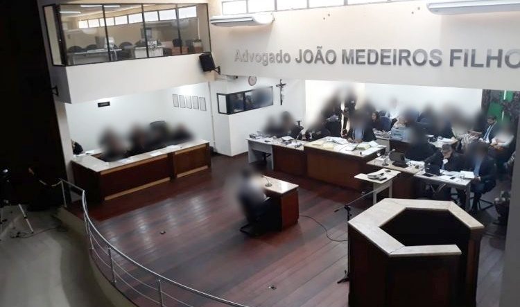 Salão do Juri no Fórum Miguel Seabra Fagundes