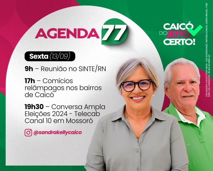 SANDRA AGENDA 13 SEXTA blog