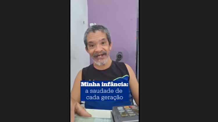 Minha infância: a saudade de cada geração. Imagem: Agora RN