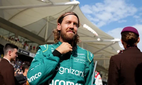 Sebastian Vettel antes do Grande Prêmio de Abu Dhabi em 2022 
20/11/2022 REUTERS/Aleksandra Szmigiel