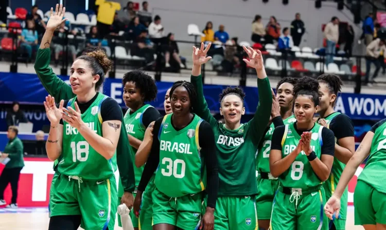 Brasil atropela República Dominicana e se classifica às quartas de final do AmeriCupW em primeiro lugar no Grupo do A do AmeriCupW