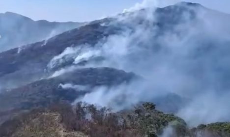 Rio de Janeiro (RJ), 15.09.2024 - Incêndio na Serra dos Orgãos. Foto: Parnaso/Divulgação