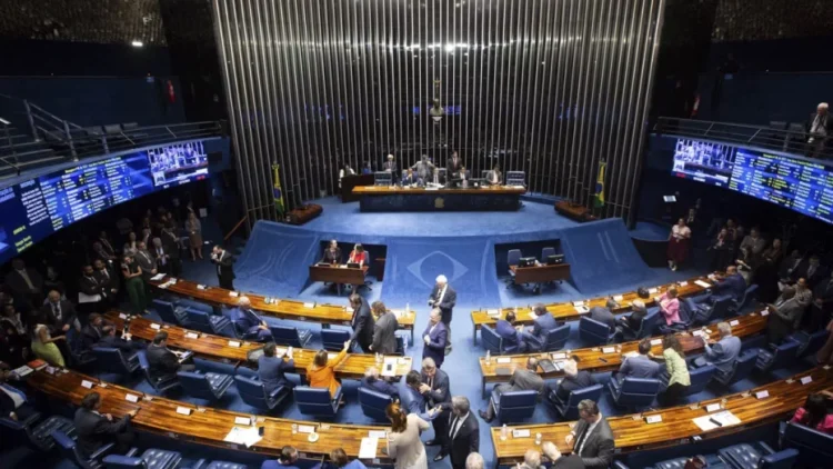 Sessão no Plenário do Senado Federal. Foto: Igo Estrela/Metrópoles