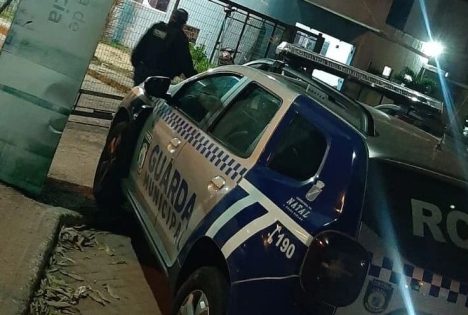 Viatura da Guarda Municipal de Natal. Foto: Reprodução. policia