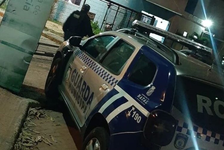 Viatura da Guarda Municipal de Natal. Foto: Reprodução. policia