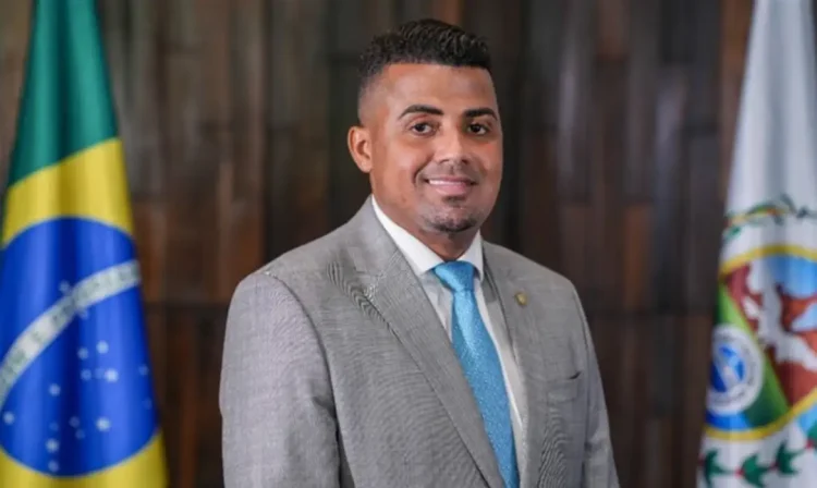 th-joias-1 Rio de Janeiro (RJ), 07/09/2025 - O deputado estadual Thiego Raimundo dos Santos Silva, o TH Joias (MDB). Foto: Assembleia Legislativa do Rio de Janeiro/Divulgação