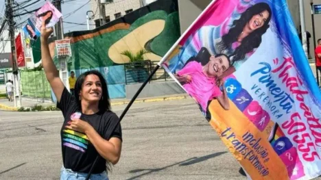 Vereadora eleita Thabatta Pimenta (Psol) vai disputar contra Eriko Jácome (PP) presidência da Câmara Municipal de Natal / Foto: Instagram - Reprodução