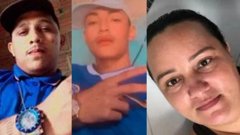 Vítimas do Vale do Açu, de acordo com a polícia / Foto: Reprodução