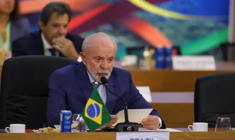 Rio de Janeiro (RJ), 19/11/2024 – O presidente do Brasil, Luiz Inácio Lula da Silva durante segundo dia da Cúpula do G20, no MAM, no Rio de Janeiro. Foto: Tomaz Silva/Agência Brasil