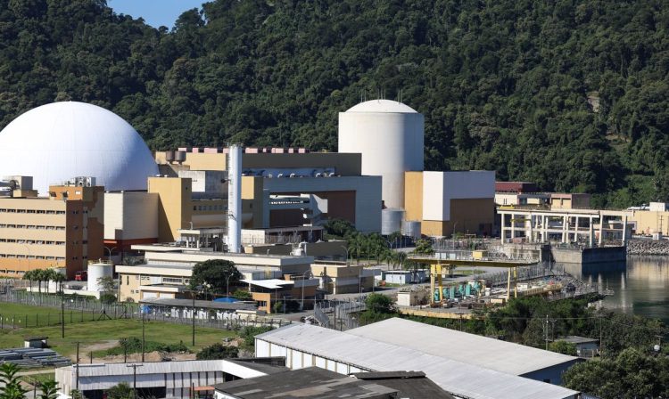 Angra dos Reis (RJ), 20/06/2024 – Vista geral das Usinas de Angra 1 e Angra 2, na Central Nuclear Almirante Álvaro Alberto (CNAAA), em Angra dos Reis, no Rio de Janeiro Foto: Tomaz Silva/Agência Brasil