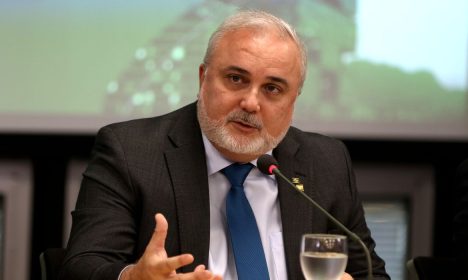 Rio de Janeiro (RJ), 22 /06/2023 - O presidente da Petrobras, Jean Paul Prates, em coletiva para divulgar Acordo de Cooperação Técnica que institui a Comissão Mista BNDES-Petrobras, na sede do BNDES. Foto: Tânia Rêgo/Agência Brasil