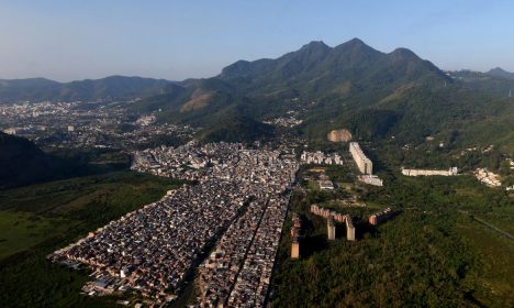 27/10/2023 Rio de Janeiro (RJ), Foto feita em 21/09/2023 - Foto aérea da Comunidade do Rio das Pedras, na zona oeste da cidade. Foto: Tânia Rêgo/Agência Brasil