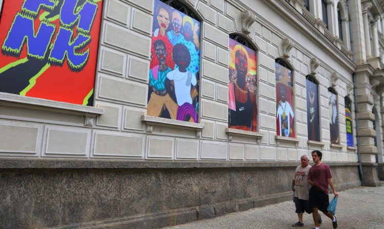 Rio de Janeiro (RJ), 29/09/2023 - Exposição “FUNK: Um grito de ousadia e liberdade”, no Museu de Arte do Rio (MAR), região portuária da cidade. Foto:Tânia Rêgo/Agência Brasil