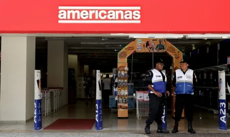 Fachada de filial das Lojas Americanas na zona sul da cidade.