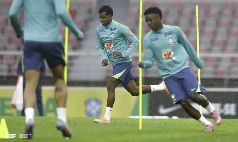 Primeiro treino seleção brasileira masculina na Coreia do Sul - data fifa out/2025