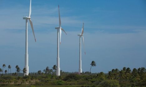 Usina de Energia Eólica (UEE) em Icaraí, no Ceará (CE)