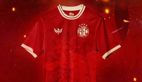 Uniforme foi  escolhido em votação 
 - (Foto: Divulgação/ America FC)