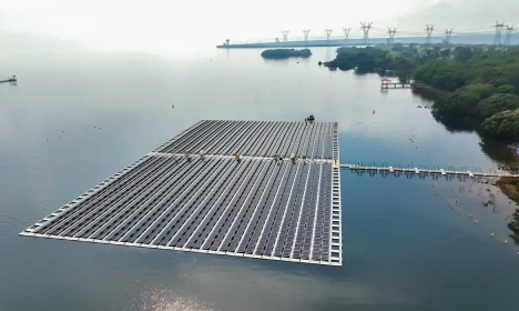 Rio de Janeiro (RJ), 06/10/2025 – Usina de Itaipu termina montagem de “ilha solar” que vai gerar energia.
Foto: Elder Alejandro Baez Flores/Itaipu Nacional