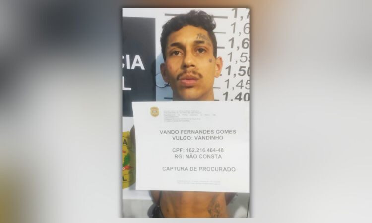 Vandinho foi preso em São Paulo