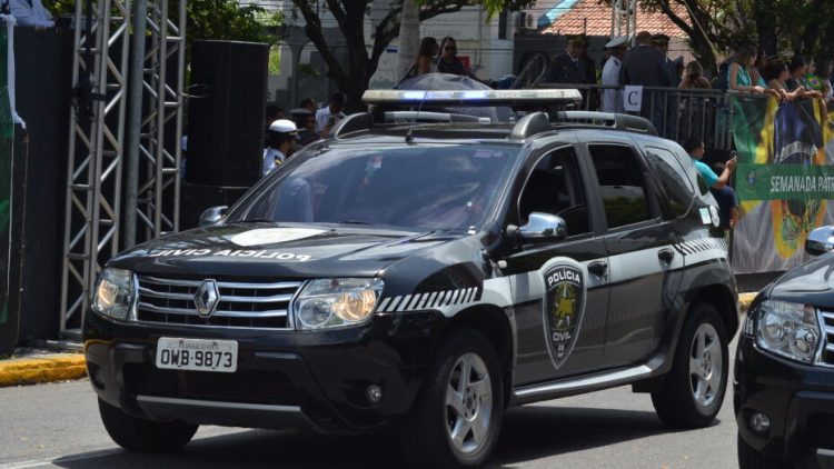 Polícia Civil prende suspeito por ameaça. Foto: José Aldenir/Agora RN.