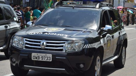 Ação foi conduzida pela Polícia Civil em Brejinho, no RN. Foto: José Aldenir/Agora RN.