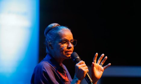 São Paulo SP 22/09/2023 . Ministra do Meio Ambiente, participa do Fórum Virada Sustentável, na Unibes Cultural, em São Paulo. Foto: Paulo Pinto/Agência Brasil