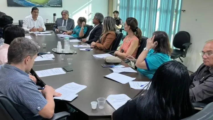 O anúncio foi feito em uma reunião na Secretaria Estadual de Administração (Sead) com líderes de entidades da área de segurança pública. Foto: Tiago Rebolo