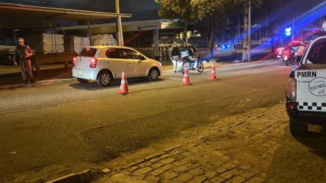 Fiscalização da Lei Seca prende foragido da justiça de Monte Alegre. Foto: Lei Seca.