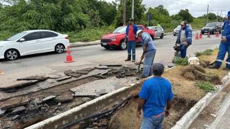 Sentido zona norte para o centro será transformado em mão dupla / Foto: José Aldenir