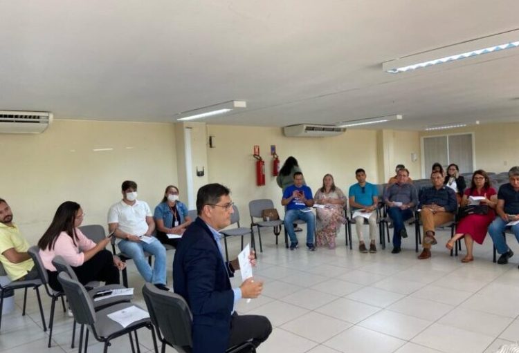 Sinmed-RN participa de reunião para esclarecer calendário de pagamento. Foto: Reprodução/Sinmed-RN.