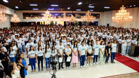 Formatura do programa "Jovens do Futuro". Foto: Prefeitura de Mossoró