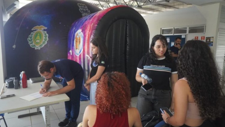 A iniciativa da UFRN visa despertar o interesse pela ciência e pela astronomia. Foto: Divulgação