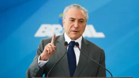 Temer nega rumores sobre ser vice de Bolsonaro em 2026: “Estou fora da vida pública” - Foto: José Cruz/Agência Brasil