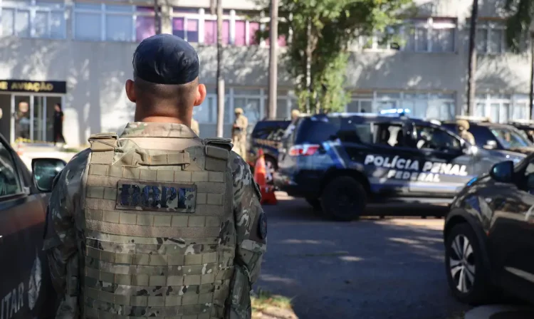 Brasília (DF), 18/05/2025 - Polícia Federal realiza transferência de Tuta. Foto: Polícia Federal/Divulgação