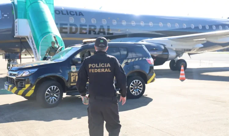 Brasília (DF), 18/05/2025 - Polícia Federal realiza transferência de Tuta. Foto: Polícia Federal/Divulgação