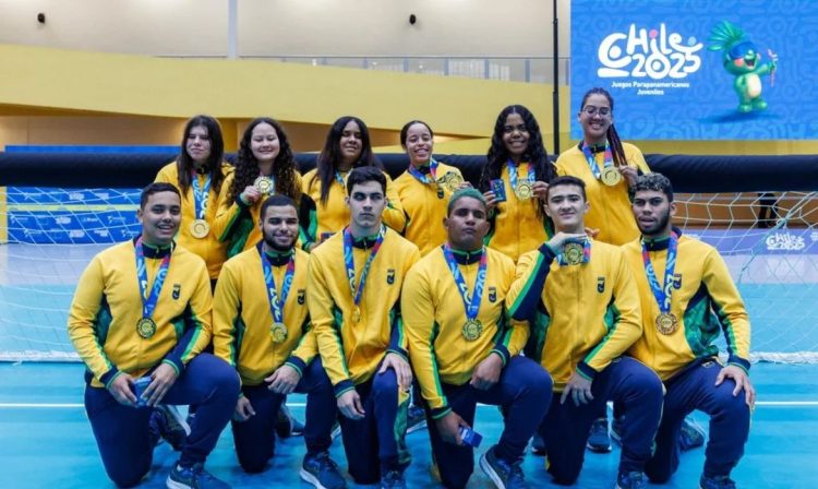 goalball, parapan de jovens