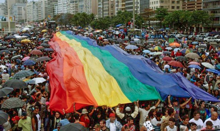 Rio de Janeiro (RJ) 27/06/2024 -  Orgulho LGBT
Foto: Acervo Grupo Arco-Íris/Divulgação